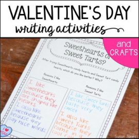 Be Mine, Valentine! {Valentine's Day Writing Activities & Crafts}