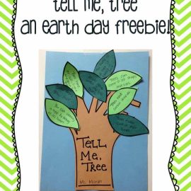 Tell Me, Tree - An Earth Day Freebie!
