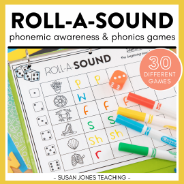 Roll-a-Sound Phonemic Awareness Game!